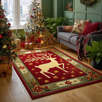 Reindeer Light Area Rug NCU0DK11001