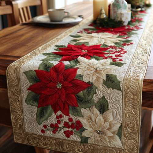 Reindeer Magic Quilted Table Runner NCU0TV235