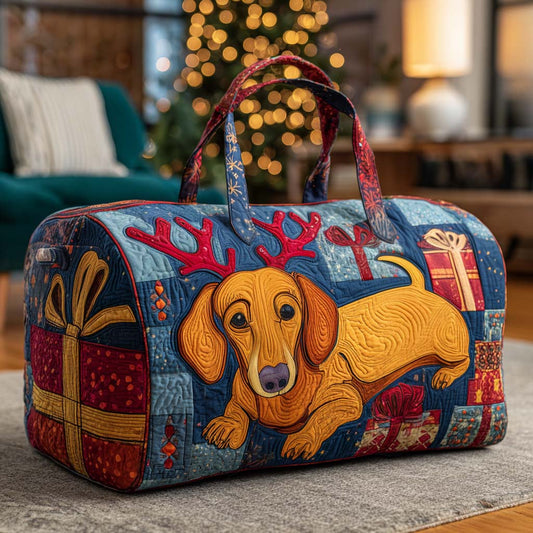 Reindeer Pup Quilted Duffle Bag NCU0NT9727