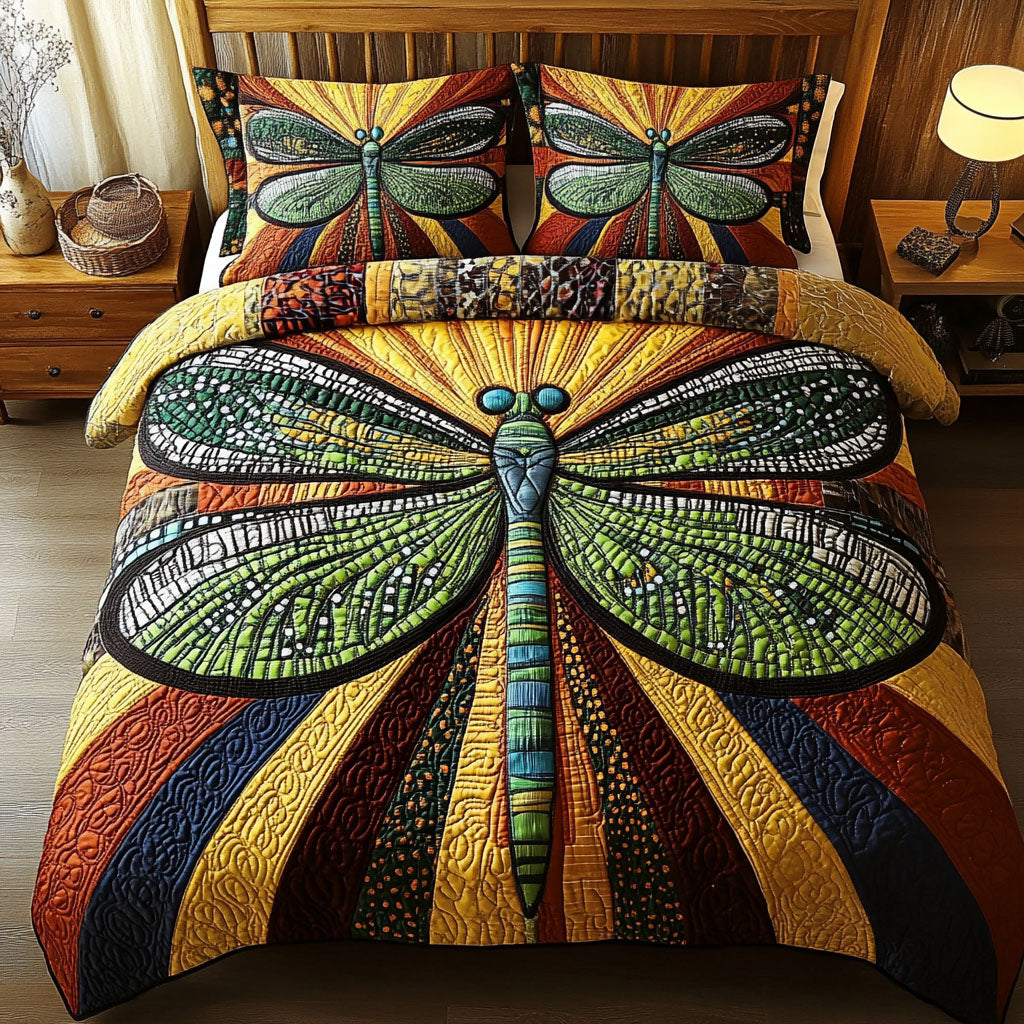 Resilient Grace 3-Piece Quilted Bedding Set NCU0PT3410