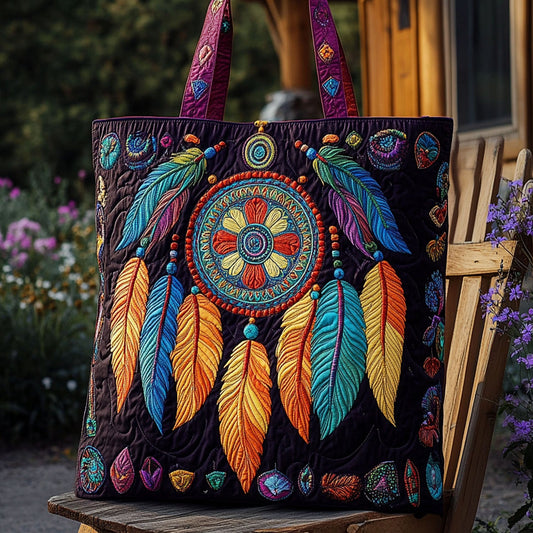 Restful Weave Quilted Tote Bag NCU0PT8339
