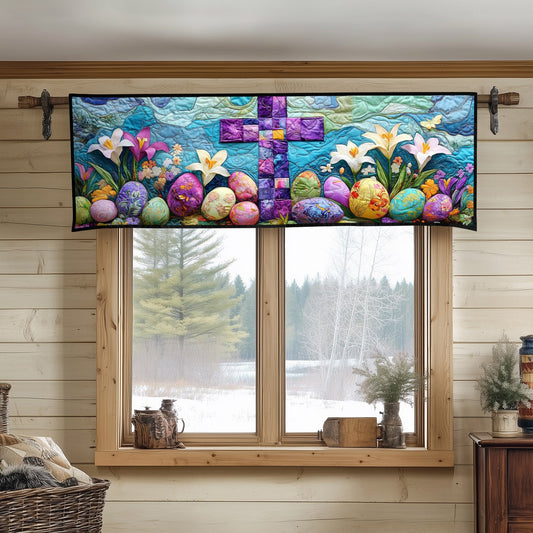 Resurrection Bloom Quilted Valance NCU0DV3983
