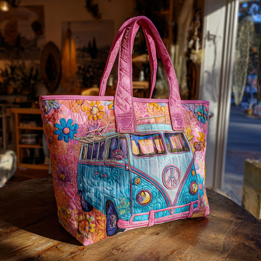 Retro Breeze V2 Quilted Tote Bag NCU0PT8953