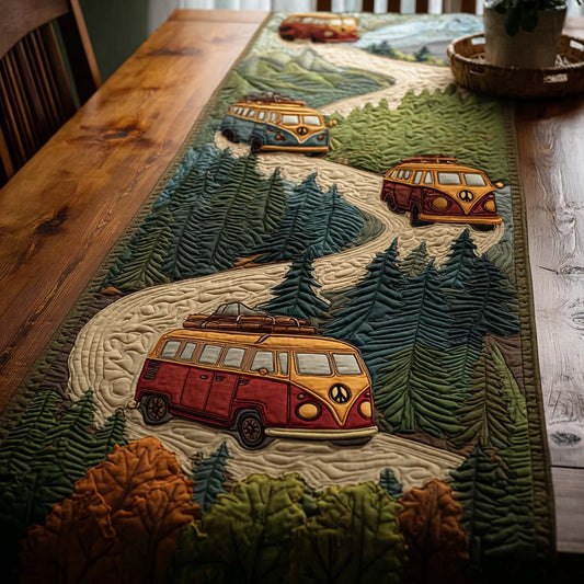 Retro Escape Quilted Table Runner NCU0NT10632