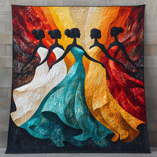 Rhythm And Radiance Quilted Blanket NCU0XD240