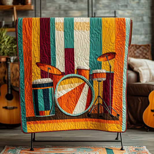 Rhythm of Colors Quilted Blanket NCU0PT6038