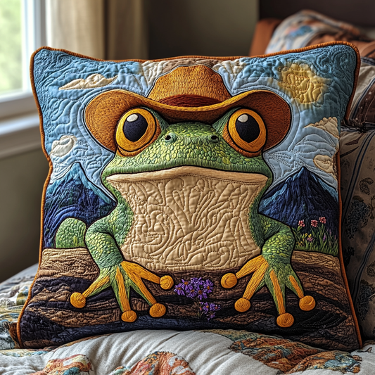 Ribbit Rodeo Quilted Pillow Case NCU0DV5638