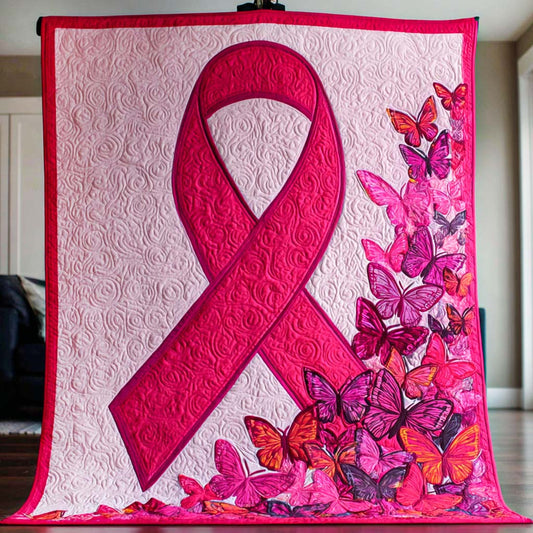 Ribbon Wings Quilted Blanket NCU0NT9565
