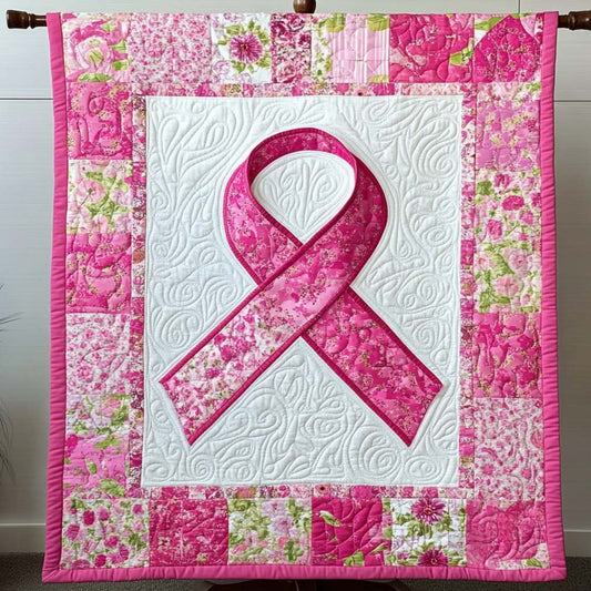 Ribbon of Love Quilted Blanket NCU0NT9299