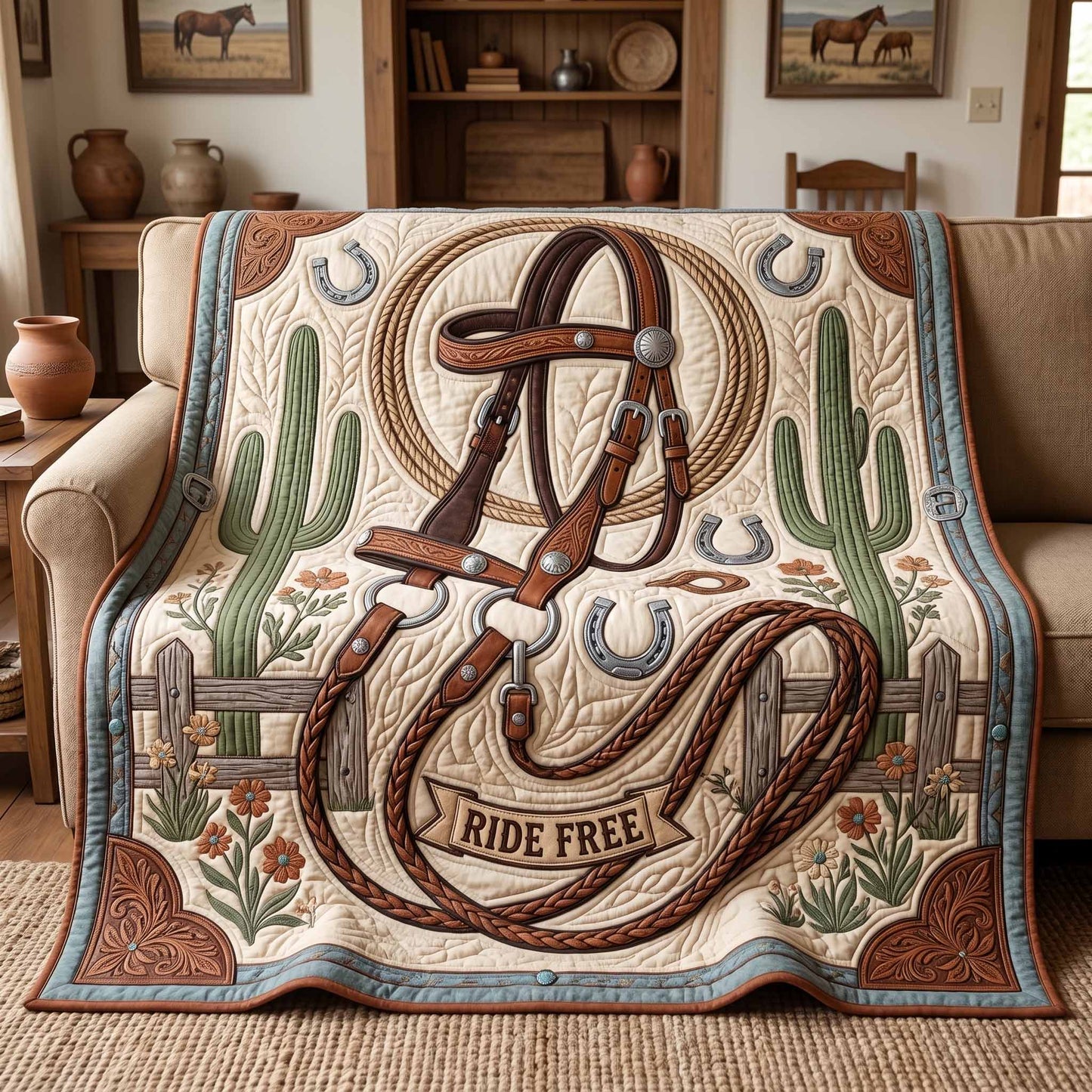 Ride Free Quilted Blanket NCU0XD2887