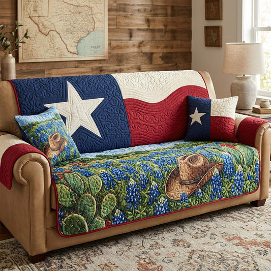 Rio Grande Wild Quilted Sofa Cover NCU0HH2012