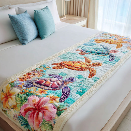 Rippleback Quilted Bed Runner NCU0PT8564