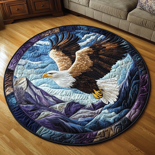 Rise Proud Quilted Round Mat NCU0DV6728