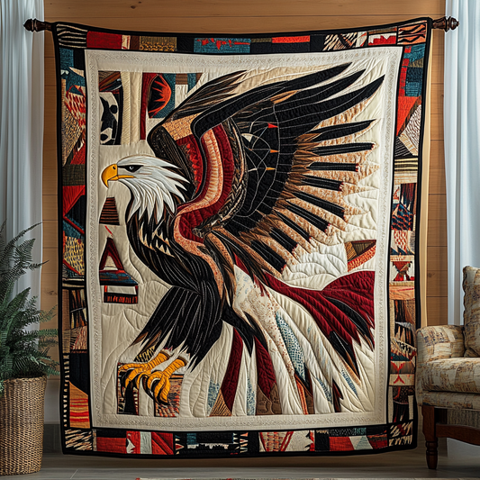 Rising Eagle Quilted Blanket NCU0DK9228