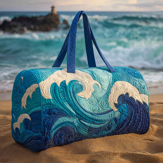 Rising Wave Quilted Duffle Bag NCU0NT9675