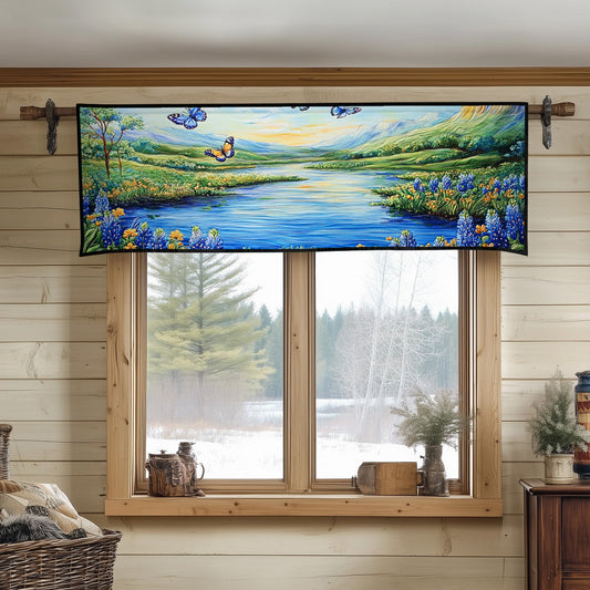 River Breeze Quilted Valance NCU0NT5950