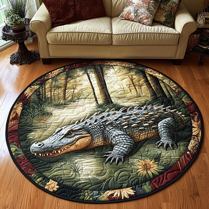 River Guardian Quilted Round Mat NCU0VH5115