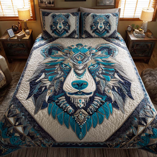 River Hunter 3-Piece Quilted Bedding Set NCU0TD194