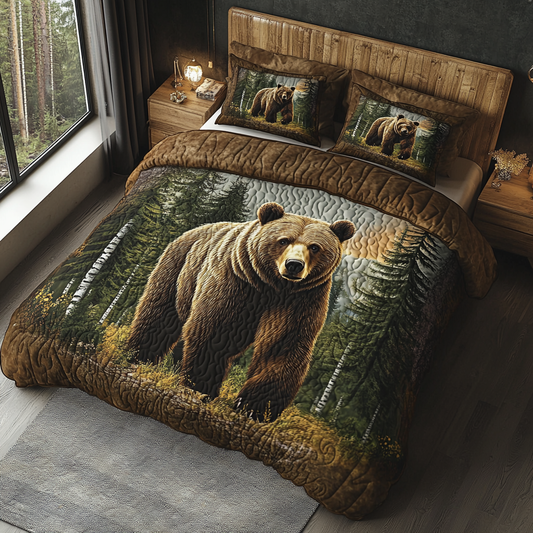 River Hunter 3-Piece Quilted Bedding Set NCU0DV4530
