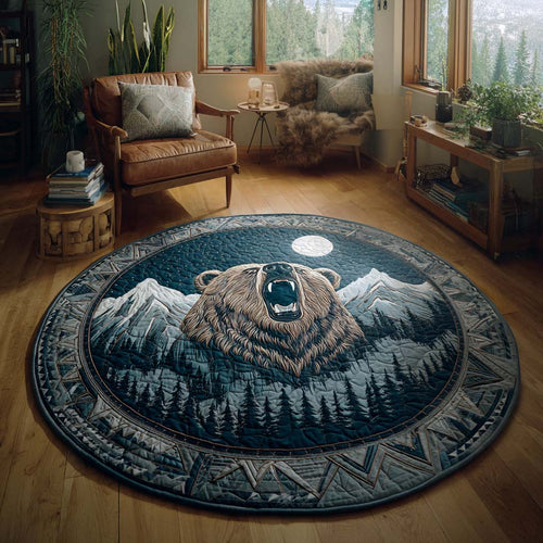 River Hunter Quilted Round Mat NCU0TD230