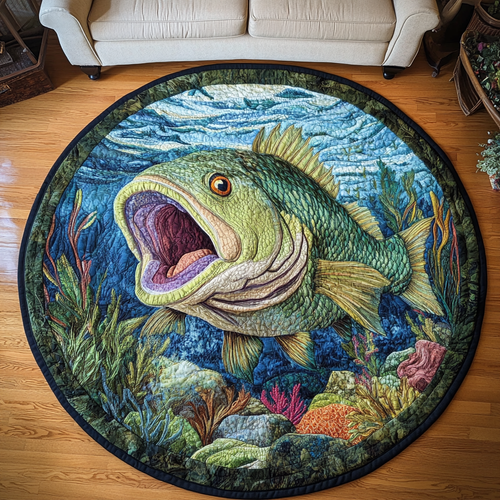 River Quest Quilted Round Mat NCU0DK6566