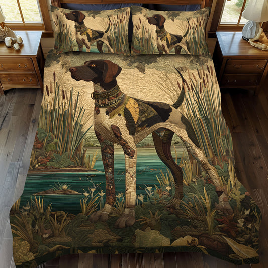 River Rover 3-Piece Quilted Bedding Set NCU0PT7471