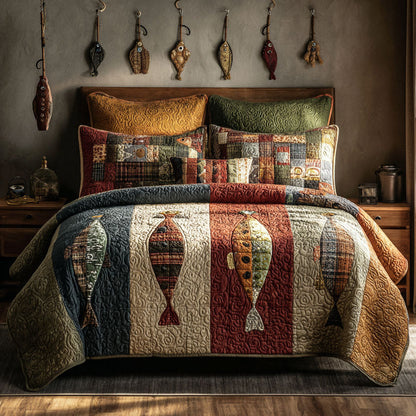 Riverkeeper 3-Piece Quilted Bedding Set NCU0PT11132