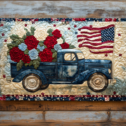 Road to Freedom Quilted Table Runner NCU0PT5379