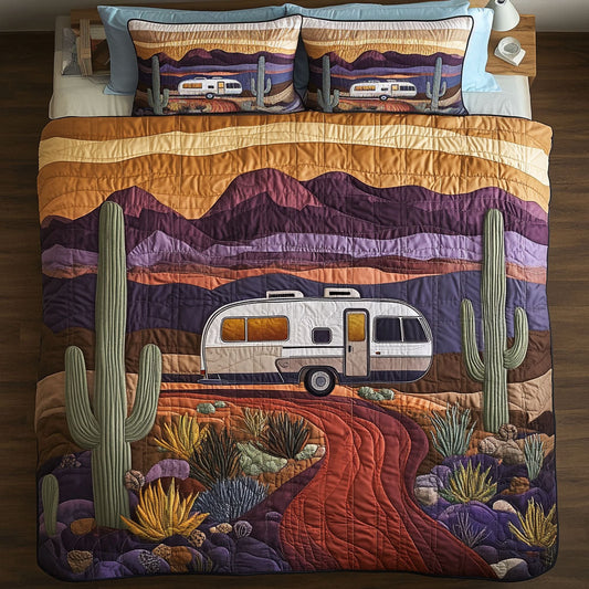 Road to Horizons 3-Piece Quilted Bedding Set NCU0NT6102