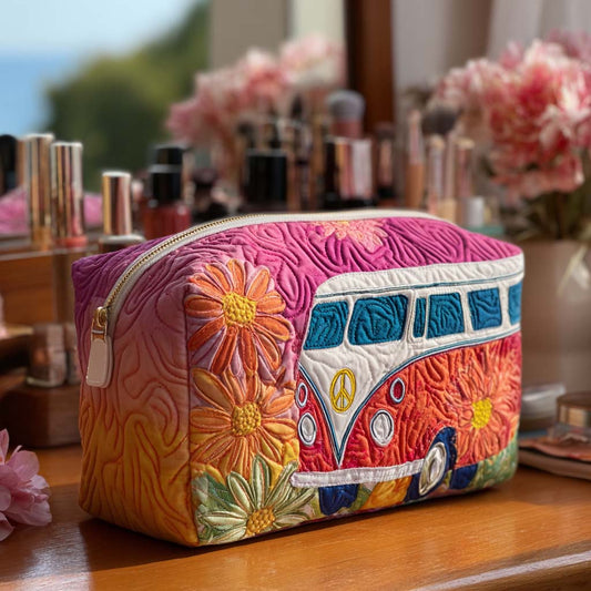 Road to Rainbow Peaks Quilted Makeup Bag NCU0PT9434