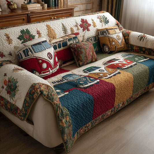 Roadside Paradise Quilted Sofa Cover NCU0PT10041