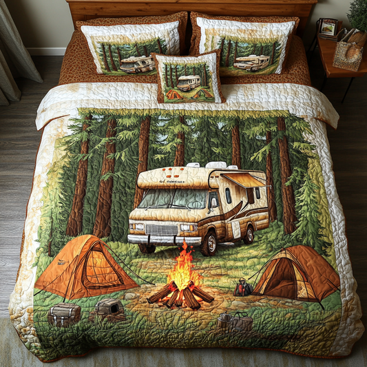 Roam Free 3-Piece Quilted Bedding Set NCU0DK7002
