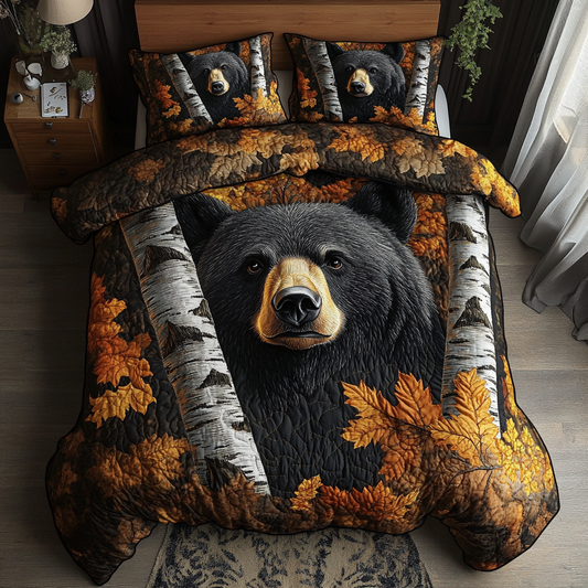 Roaming Wild 3-Piece Quilted Bedding Set NCU0DK7228
