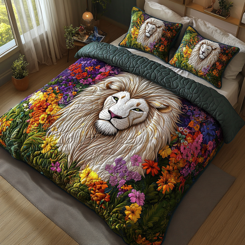 Roaring Horizon 3-Piece Quilted Bedding Set NCU0DV2487