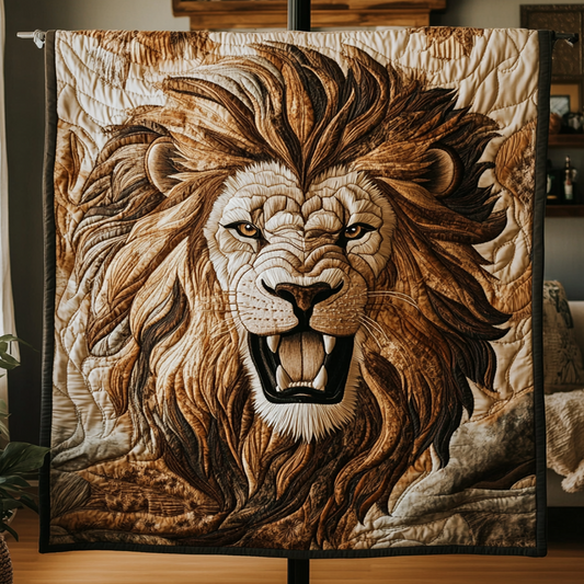Roaring Majesty Quilted Blanket NCU0VH4668