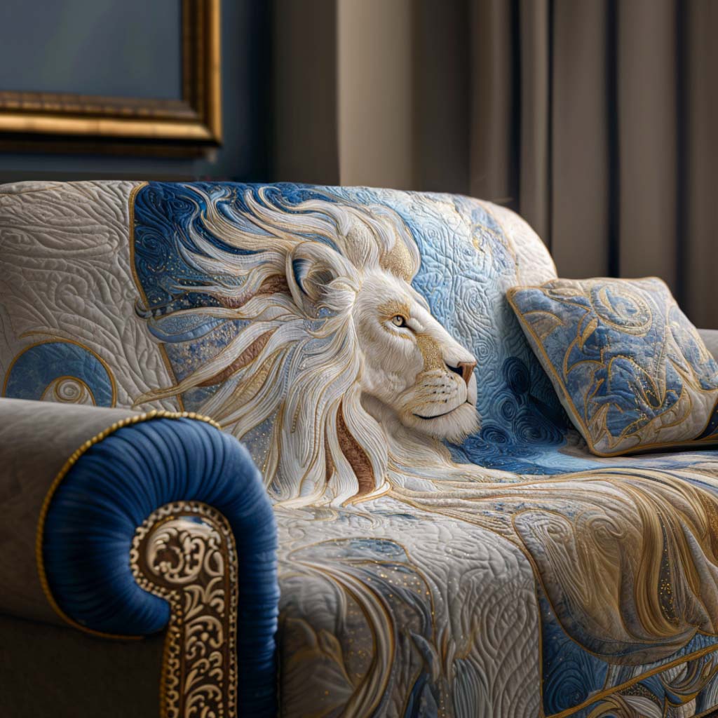 Roaring Pride Quilted Sofa Cover NCU0NT11410