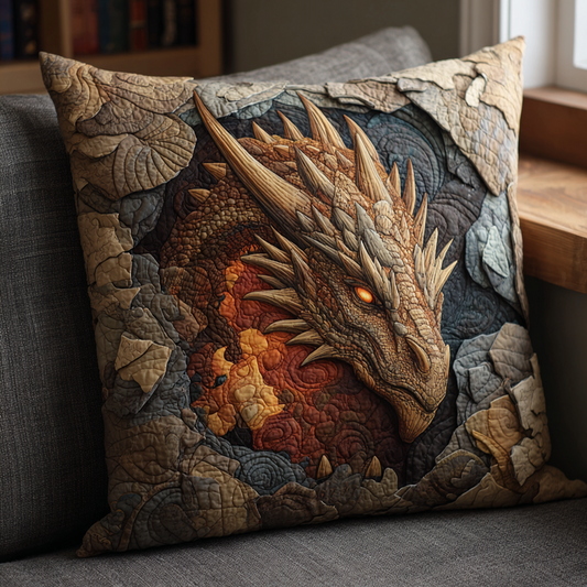 Rock Beast Quilted Pillow Case NCU0NT10258