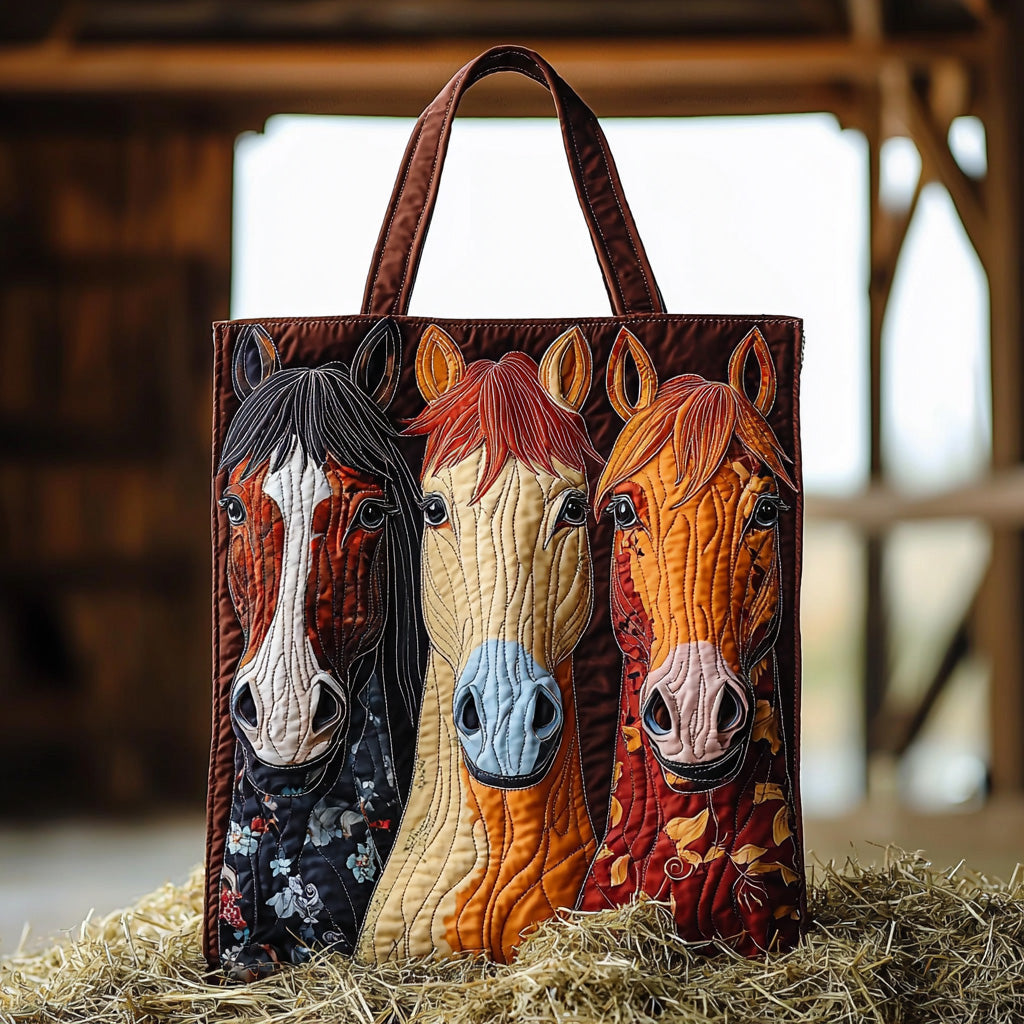 Backpack With Rodeo Design Rodeo Chic Quilted Tote Bag NCU0DV7005 – Vantique