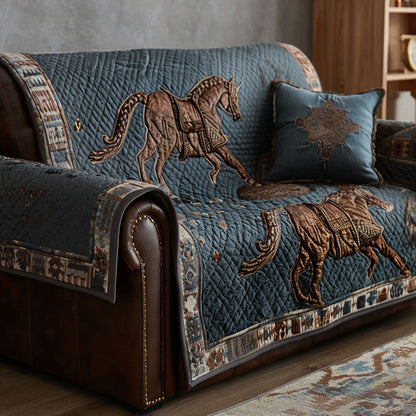 Rodeo Nights Quilted Sofa Cover NCU0PT10230