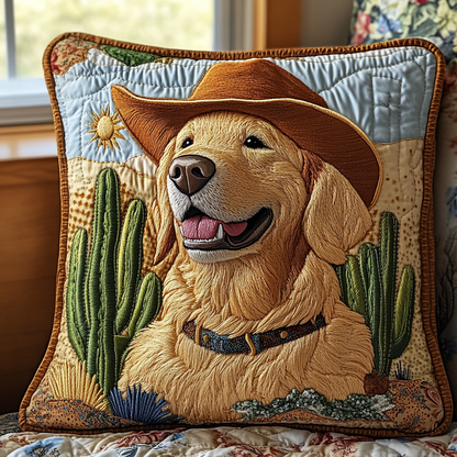 Rodeo Pup Quilted Pillow Case NCU0DV5601
