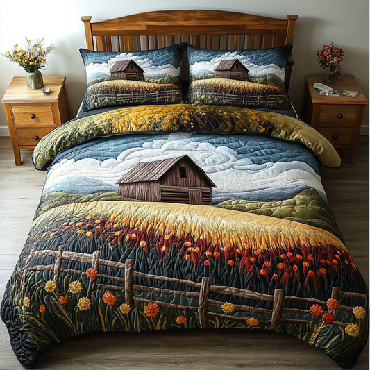 Rolling Hills Quilted Bedding Set NCU0DK6845