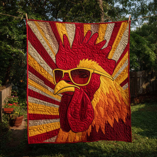 Rooster Flex Quilted Blanket NCU0XD002