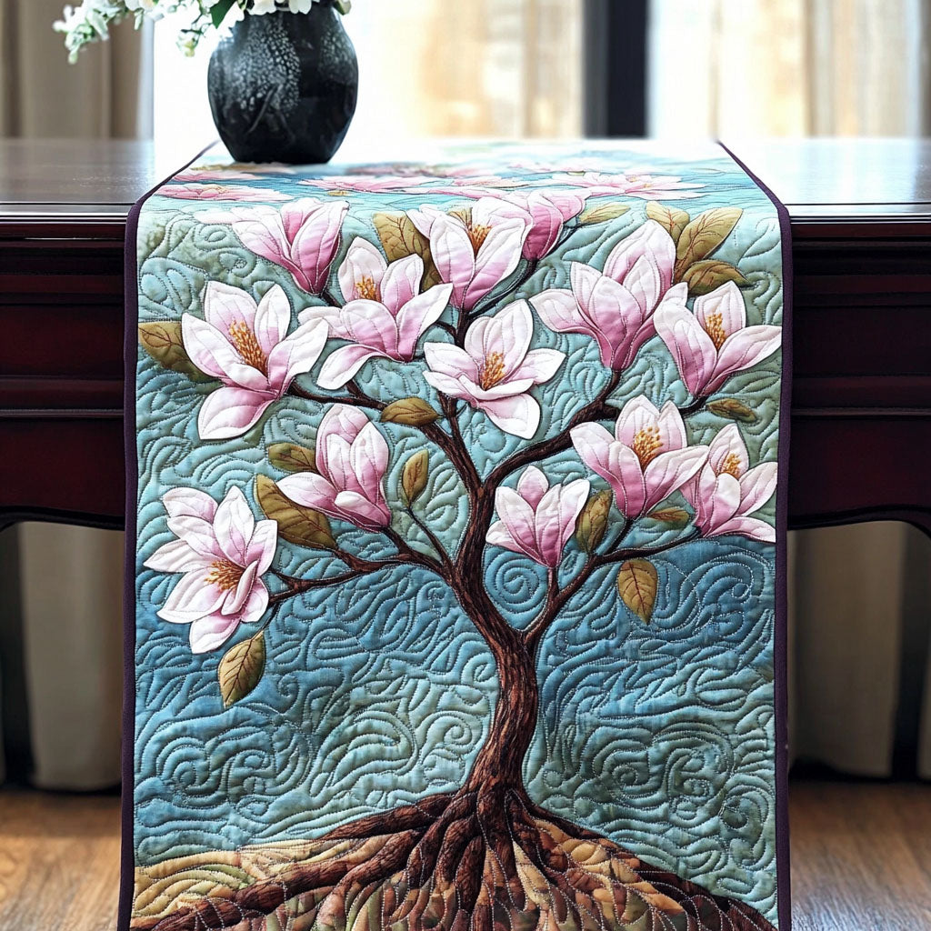 Rooted Beauty Quilted Table Runner NCU0NT6909