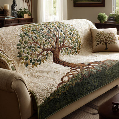 Rooted Glow Quilted Sofa Cover NCU0DK11655