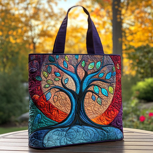 Rooted Soul Quilted Tote Bag NCU0DV7142