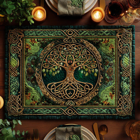 Rooted Wisdom Quilted Placemat NCU0DV6630