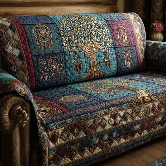 Rooted in Grace Quilted Sofa Cover NCU0PT11300