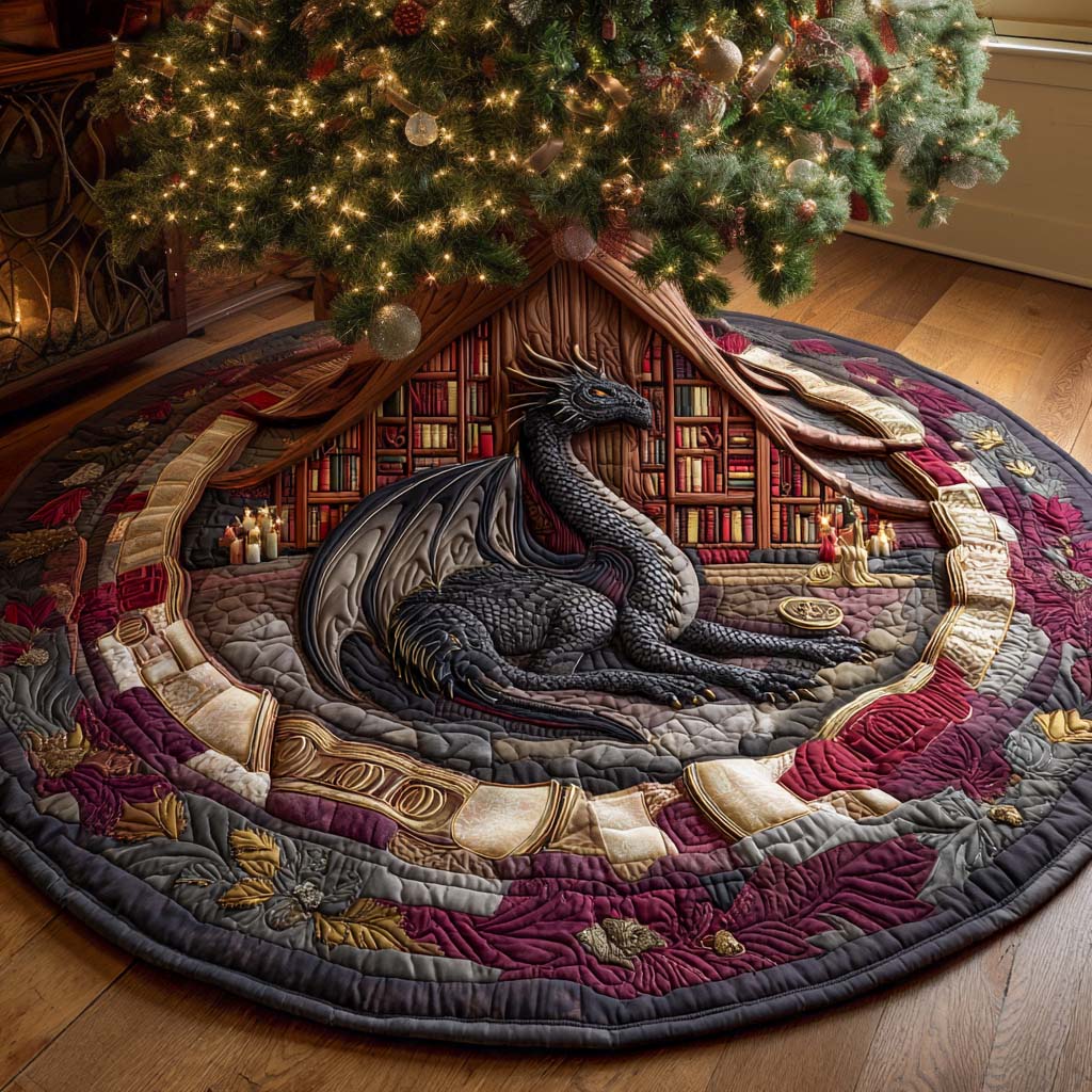 Rootfire Scholar Quilted Tree Skirt NCU0XD1383