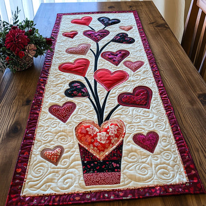 Roots of Romance Quilted Table Runner NCU0PT3168