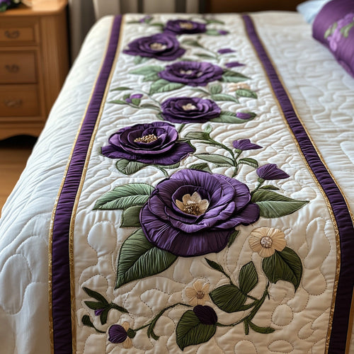 Rose Garden Quilted Bed Runner NCU0DV6979